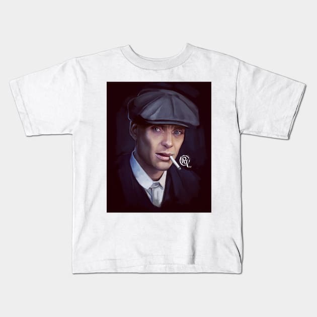 Peaky Blinders Kids T-Shirt by Rusalka_art